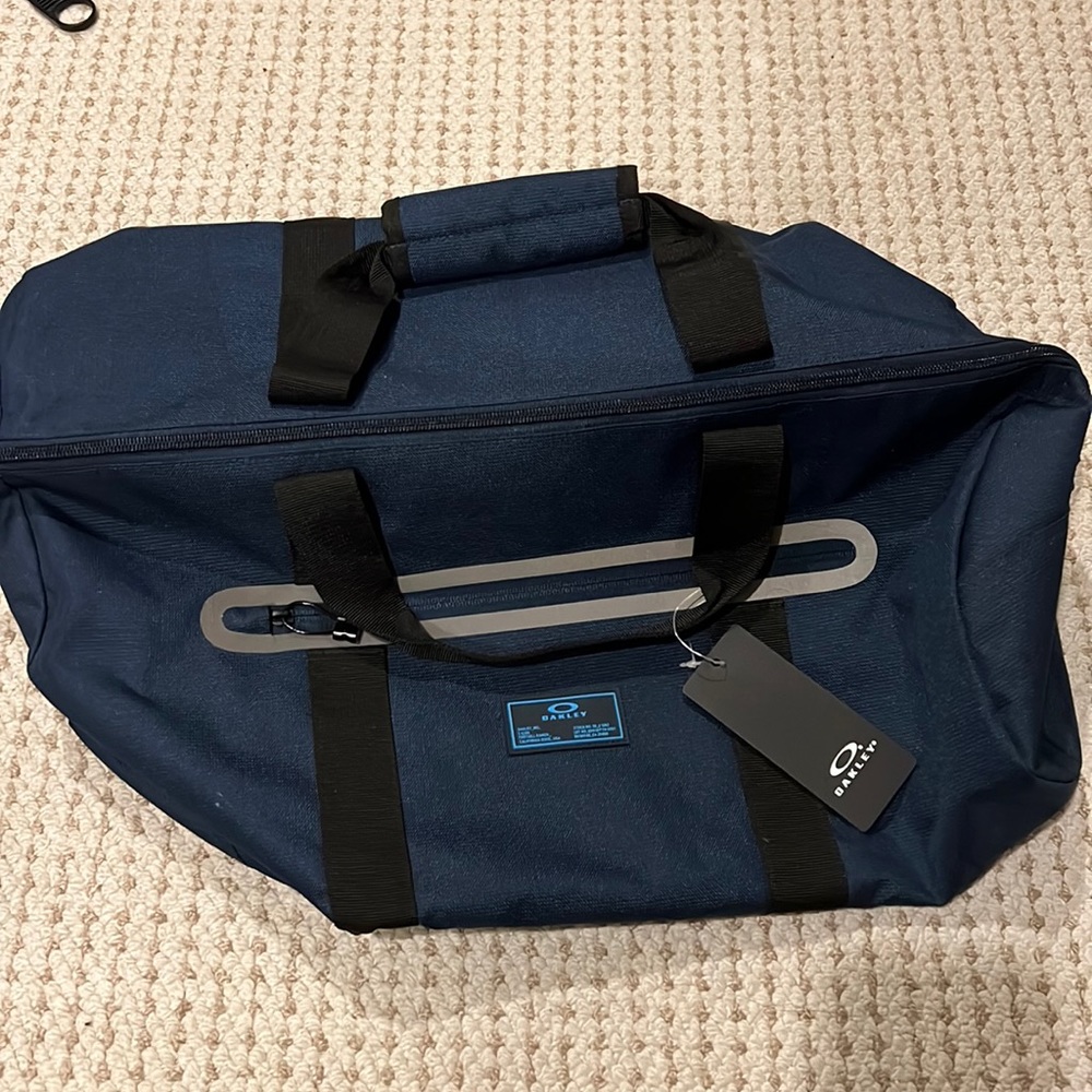 Oakley Blue Duffle Bag